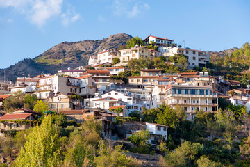 Village of Agros. Limassol District, Cyprus