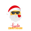 © Stock Vector One - Emoji Santa Claus. Winter Holidays Emoticon. Kiss Character