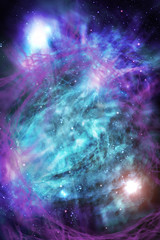 Wall Mural - universe starscape background
