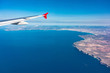 Landing approach on Palma de Mallorca near Cala Pi - 7790