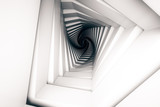 Fototapeta Perspektywa 3d - Abstract tunnel