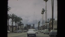 1967: Driving Down The Busy Streets In A New Lincoln Town Car CALIFORNIA