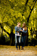 © BGStock72 - Loving couple in the autumn park