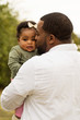 © digitalskillet1 - African American father and daughter.