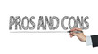 © JoyImage - pros and cons written by hand