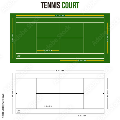 Tennis Court Field Vector Drawing Illustration Size And Dimension Buy This Stock Vector And Explore Similar Vectors At Adobe Stock Adobe Stock Tennis Court Field Vector Drawing Illustration Size And Dimension Buy This Stock Vector And Explore Similar Vectors At Adobe Stock Adobe Stock
