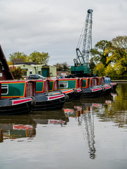 Sticker - canal inland waterway boatyard uk