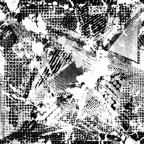 Tapety do pokoju młodzieżowego abstrakcjonistyczny-miastowy-bezszwowy-wzor-grunge-tekstura
