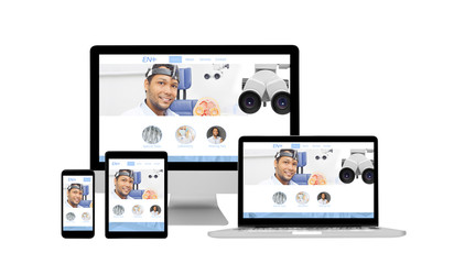 devices responsive - online website health care concept