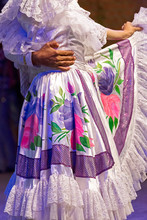 Young Dancers From Colombia In Traditional Costume