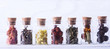 Herbs in bottles