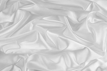 White silk sheet