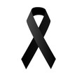 © vectorkif - vector illustration symbolic black ribbon
