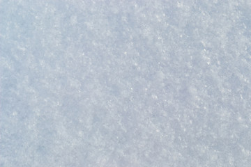 Background of a surface covered with snow