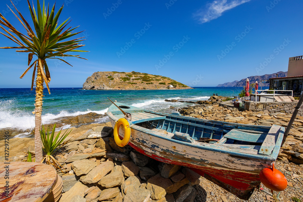 Obraz na płótnie Küste bei Mochlos, Kreta/Griechenland w salonie