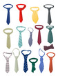  Set of neckties