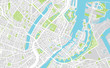 Urban city map of Copenhagen