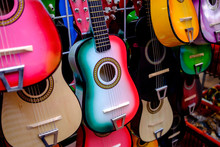 Colorful Guitars For Sale In San Antonio, Texas