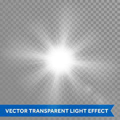 Aufkleber - Star light. Outburst sun shine effect