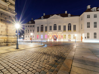 Wall Mural - View on the architecture of old town in Dresden