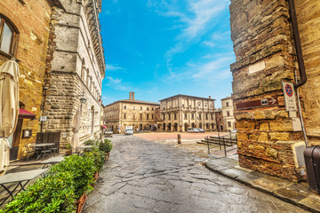 Piazza Grande in Montepulciano