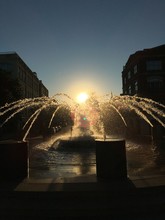 Sunset Fountain 