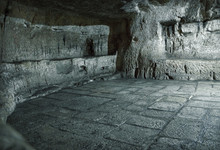 Prison In Dungeon On Via Dolorosa, Where Was Prisoner Barabbas