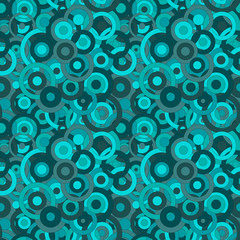 Wall Mural - sea colors seamless geometric pattern. illustration. vector