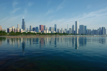 Wall Mural - Chicago skyline