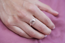 Beautiful Luxury Ring With Gem Stone