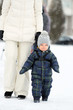 © haveseen - Winter portrait of toddler boy with mother