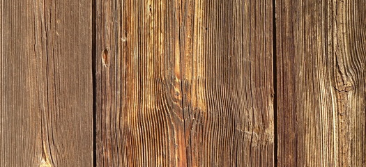 Barn Wooden Wall Planking Wide Texture. Horizontal Brown Wood Ba