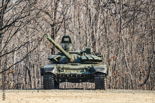 Fototapeta Russian tank T-72