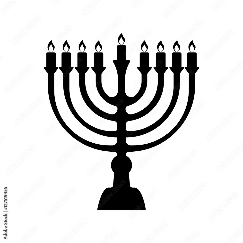 Menorah Symbol Of Judaism Foto Poster Wandbilder Bei
