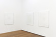 © coralimages - Mockup of empty gallery with wooden floor. 3d render
