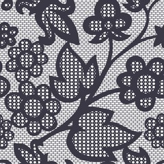 Wall Mural - Vintage floral seamless pattern.