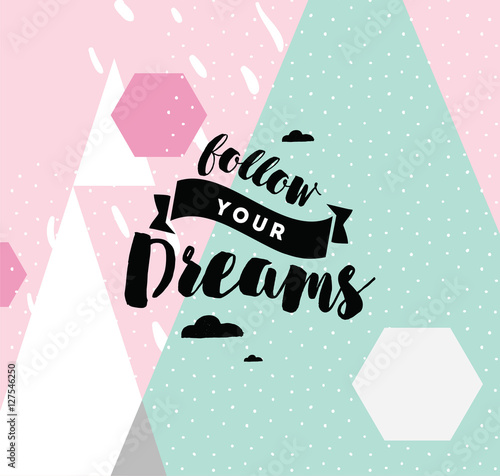 Fotografie, Obraz Typography for poster, invitation, greeting card or t-shirt.
