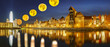 © Mike Mareen - Super moon over the Gdansk panorama