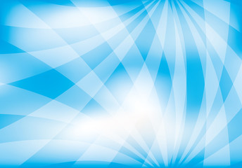 Wall Mural - Blue sky and rays.