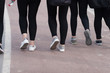 Beijing Girls ' feet, A scene for a walk