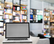 © Africa Studio - Modern laptop on table at library