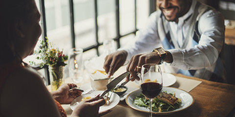 Restaurant Chilling Out Classy Lifestyle Reserved Concept