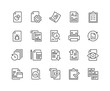 Line Report Icons
