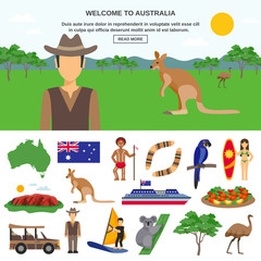 Poster - Australia Travel Concept