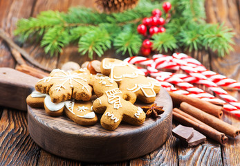 Canvas Print - christmas cookies