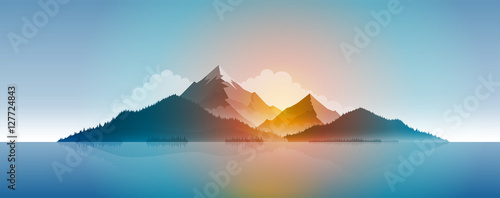 wyspa-panaroma-ilustracja