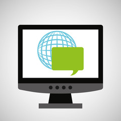 programming coding computer global communication vector illustration eps 10
