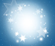 Winter Background with stars