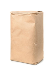 Wall Mural - Brown kraft paper food bag