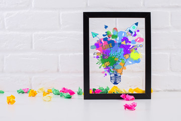 Aufkleber - Creative idea concept